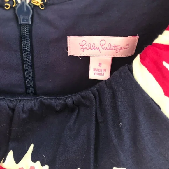 Lilly Pulitzer Dress. Size 8. - Picture 3 of 5